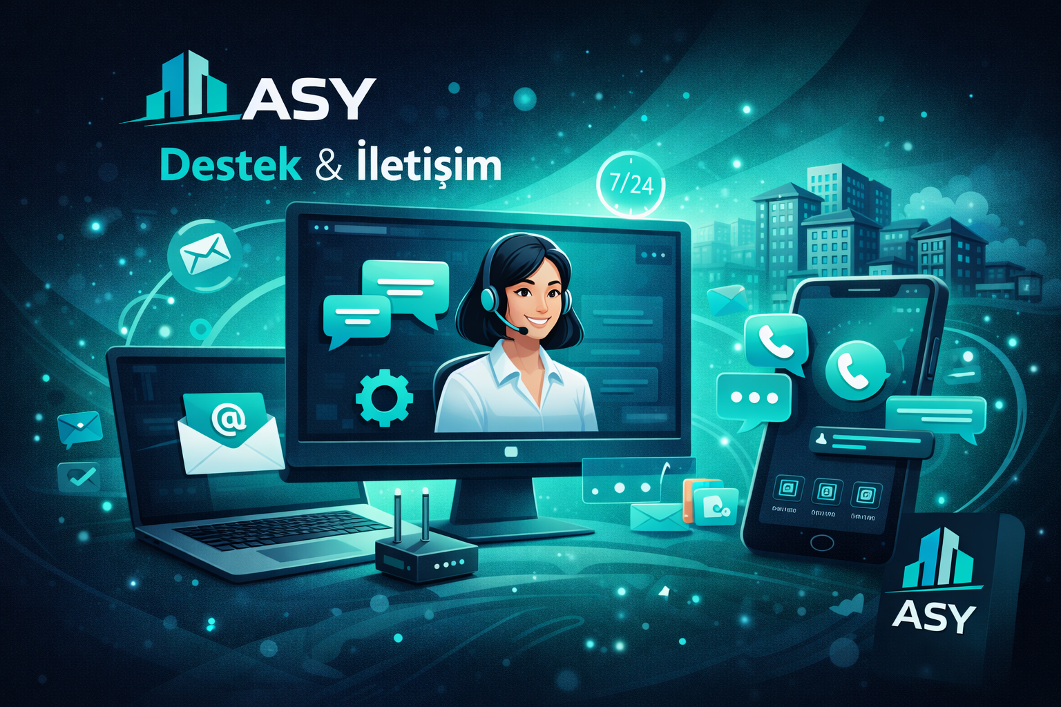 Mesajlaşma ve duyuru ekranı